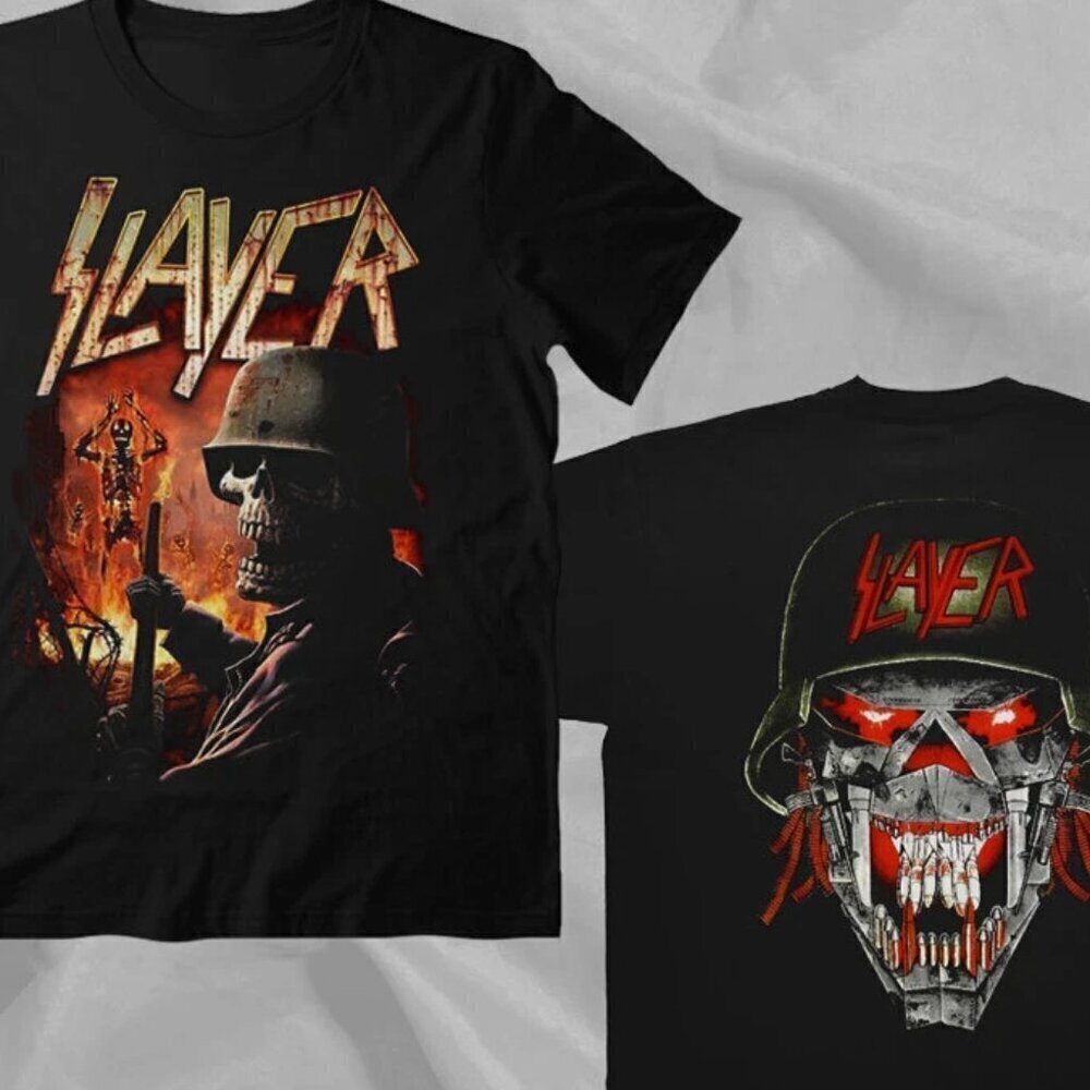 Slayer 1991 Tour T-Shirt .